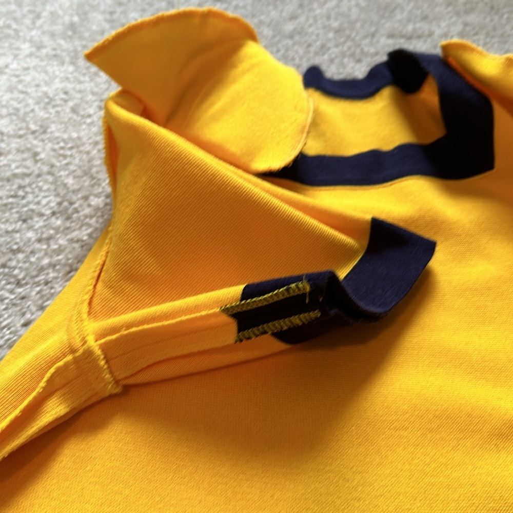 Yves Saint Laurent Yellow and Black Midi Dress - Picture 14 of 16